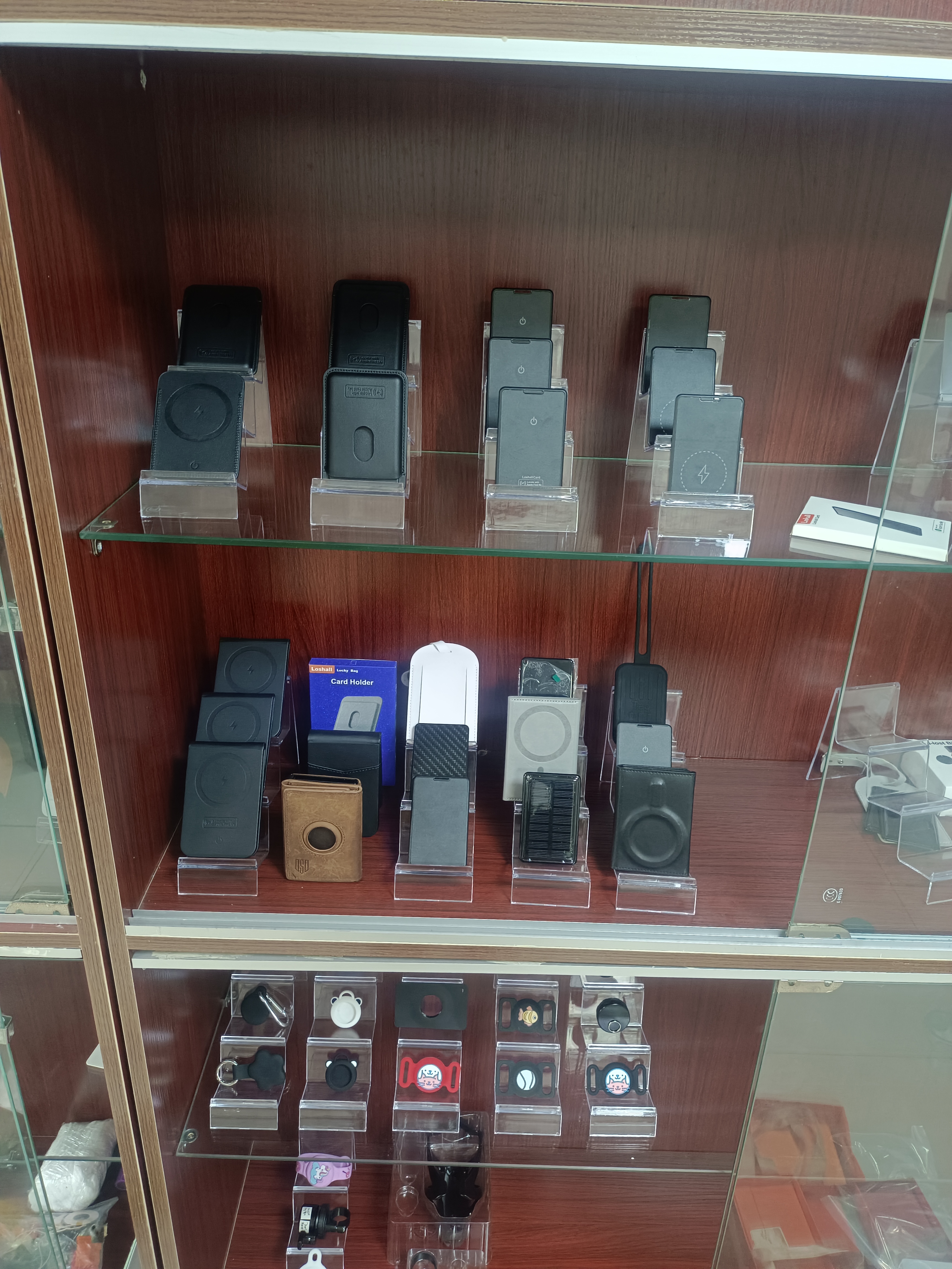 Material racks and components